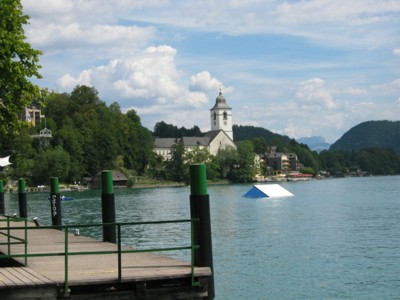 St. Wolfgang mit Pfarrkirche, 2003 © Heinz Ramacher Pfarrkirche St. Wolfgang