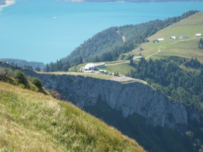 Schafbergalpe, 2003 © Heinz Ramacher Blick auf die Schafbergalpe
