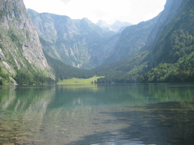 Der Obersee am Königsee, 2004 © Heinz Ramacher