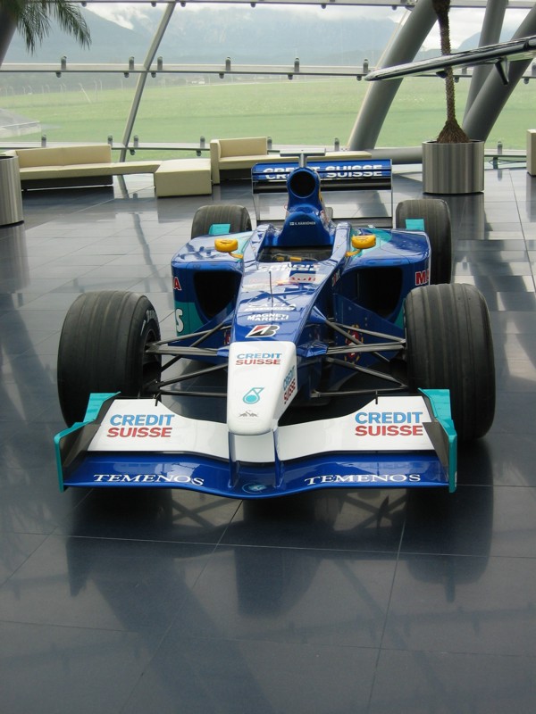 Sauber Formel 1 Wagen, 2005 © Heinz Ramacher Formel 1 Rennwagen Sauber