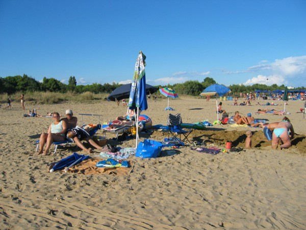 Strandleben in Bibione, 2005 © Heinz Ramacher Strand in Bibione
