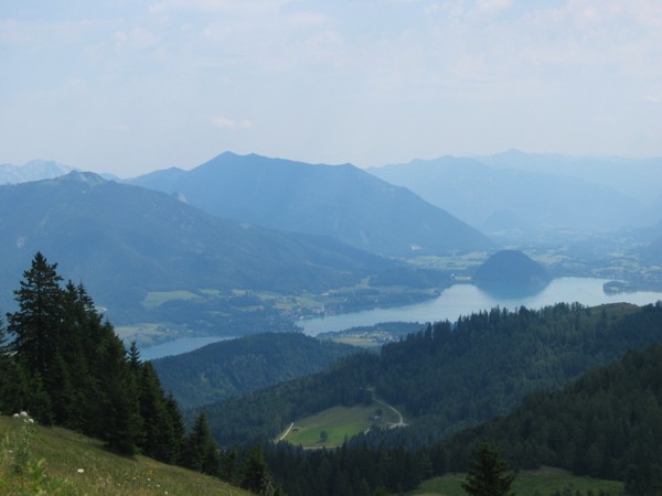 Der Wolfgangsee vom Zwölferhorn, 2006 © Heinz Ramacher