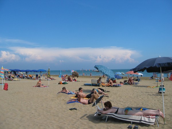 Strand in Bibione