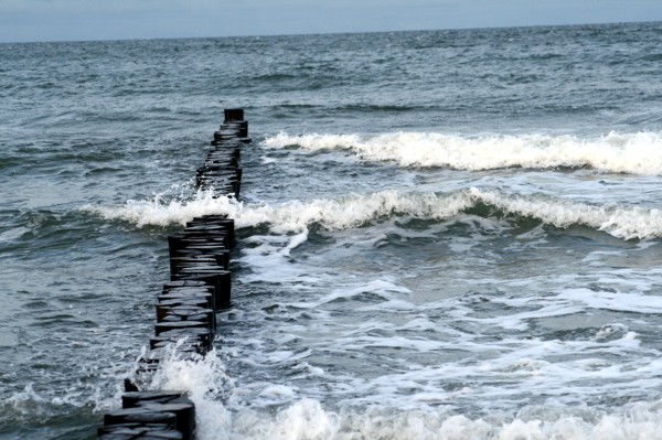 Buhnen an der Ostsee, 2009 © Heinz Ramacher Buhnen an der Ostsee