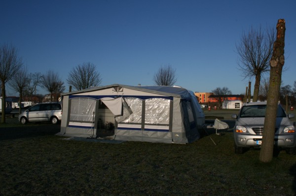 Campingplatz Düne 6 in Zingst, 2009 © Heinz Ramacher Unser Stellplatz auf Düne 6