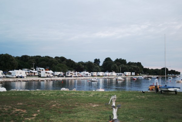 Die Bucht am Camping Polari in Rovinj, 2010 © Heinz Ramacher Camping Polari