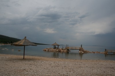 Strandabschnitt bei Camping Simuni, 2010 © Heinz Ramacher Strandabschnitt bei Simuni