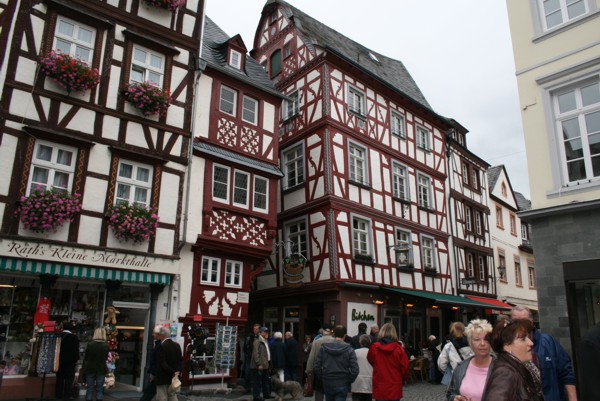 Fachwerhäuser,2010 © Heinz Ramacher Innenstadt Bernkastel-Kues