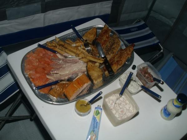 Leckere Räucherfischplatte, 2010 © Heinz Ramacher Räucherfisch aus Hamburg