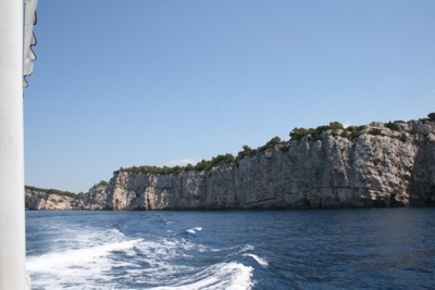 Klippen von Dugi Otok, 2010 © Heinz Ramacher Die Klippen von Dugi Otok