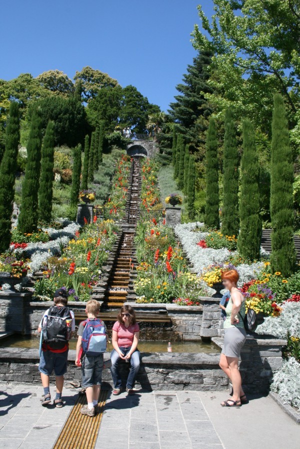 Wassertreppe auf der Insel Mainau, 2010 © Heinz Ramacher Wassertreppe Insel Mainau