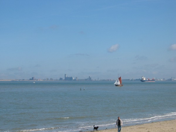 Blick auf die Nordsee bei Cadzand, 2010 © Heinz Ramacher Blick auf die Nordsee bei Cadzand