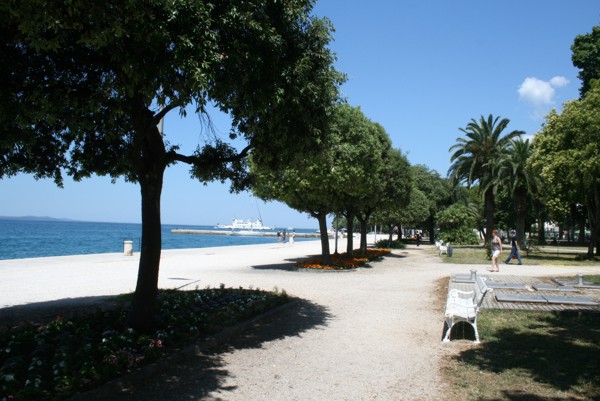 Uferpromenade in Zadar, 2010 © Heinz Ramacher Uferpromenade in Zadar