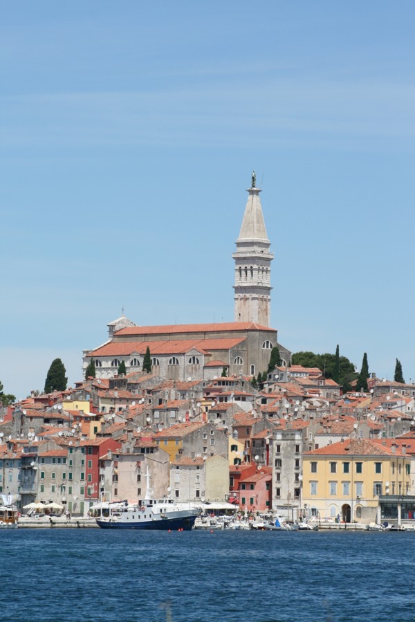 Rovinj mit Sveti Eufemia, 2010 © Heinz Ramacher Das Stadtbild von Rovinj