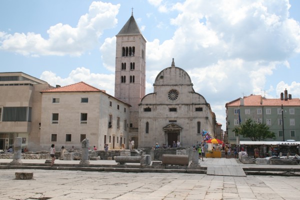 Relikte aus der Römerzeit in Zadar, 2010 © Heinz Ramacher Römische Überreste in Zadar