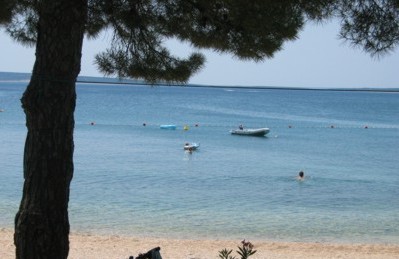 Der Strand am Camping Simuni, 2010 © Heinz Ramacher Der Strand am Camping Simuni