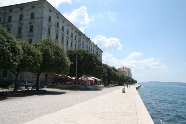 Uferpromenade in Zadar, 2010 © Heinz Ramacher Uferpromenade in Zadar