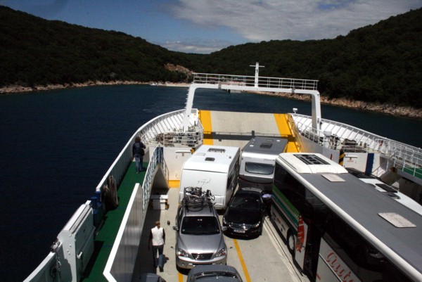 Die Fähre nach Cres, 2011 © Heinz Ramacher Fähre nach Cres