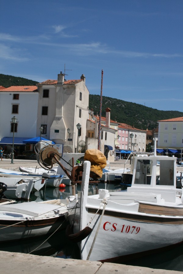 Der Hafen in Cres, 2011 © Heinz Ramacher Cres, im Hafen