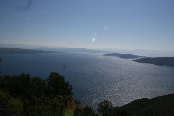 Blick auf die Kvarner Bucht, 2011 © Heinz Ramacher Blick auf die Kvarner Bucht