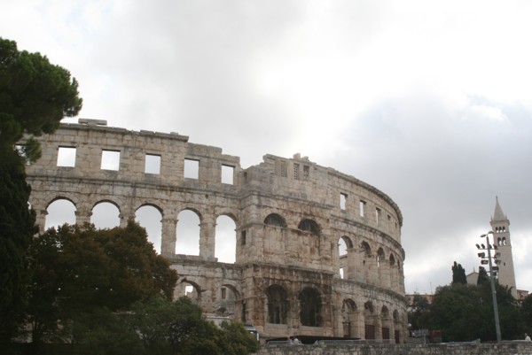 Das Amphitheater von Pula, 2012 © Heinz Ramacher Das Amphitheater von Pula