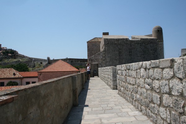 Auf der Stadtmauer von Dubrovnik, 2012 © Heinz Ramacher Auf der Stadtmauer von Dubrovnik