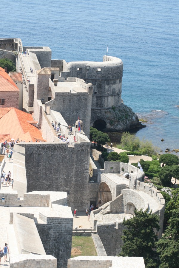 Die Stadtmauer von Dubrovnik, 2012 © Heinz Ramacher Die Stadtmauer von Dubrovnik