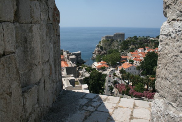 Blick auf die Festung Lovrijenac, 2012 © Heinz Ramacher Blick auf die Festung Lovrijenac