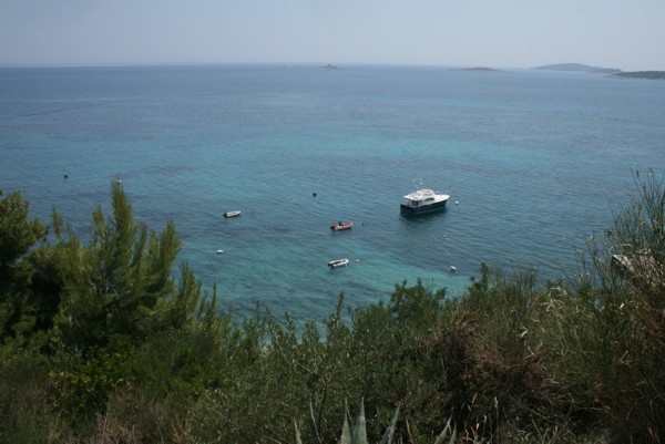Blick auf die Adria von Camping Nevio, 2012 © Heinz Ramacher Die Adria vor Camping Nevio