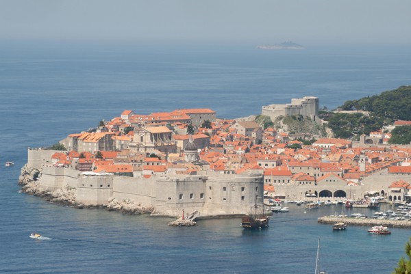 Dubrovnik, vom Aussichtspunkt aus gesehen, 2012 © Heinz Ramacher Dubrovnik, vom Aussichtspunkt aus gesehen