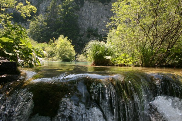 Im Land der fallenden Wasser, Plitvicer Nationalpark, 2012 © Heinz Ramacher Großer Wasserfall im Nationalpark Plitvice
