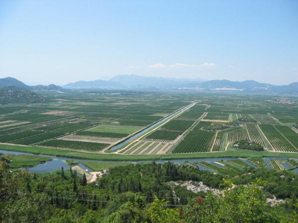 Das Delta der Neretva, 2012 © Heinz Ramacher  Neretva-Delta