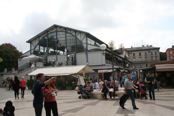 Die Fischhalle in Pula, 2012 © Heinz Ramacher Die Fischhalle in Pula
