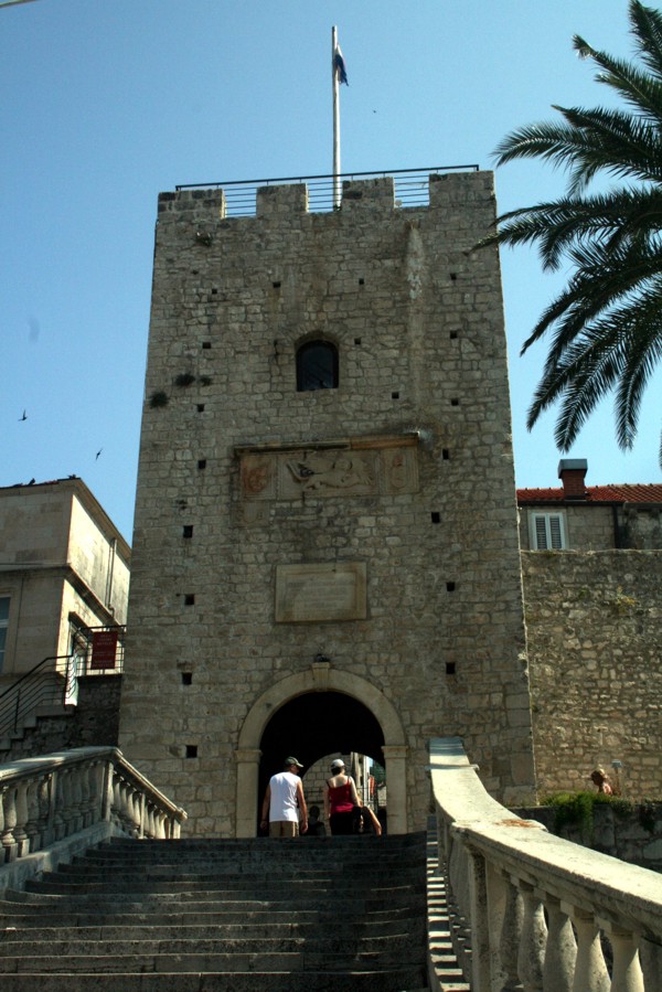 Stadttor von Korcula, 2012 © Heinz Ramacher Stadttor von Korcula