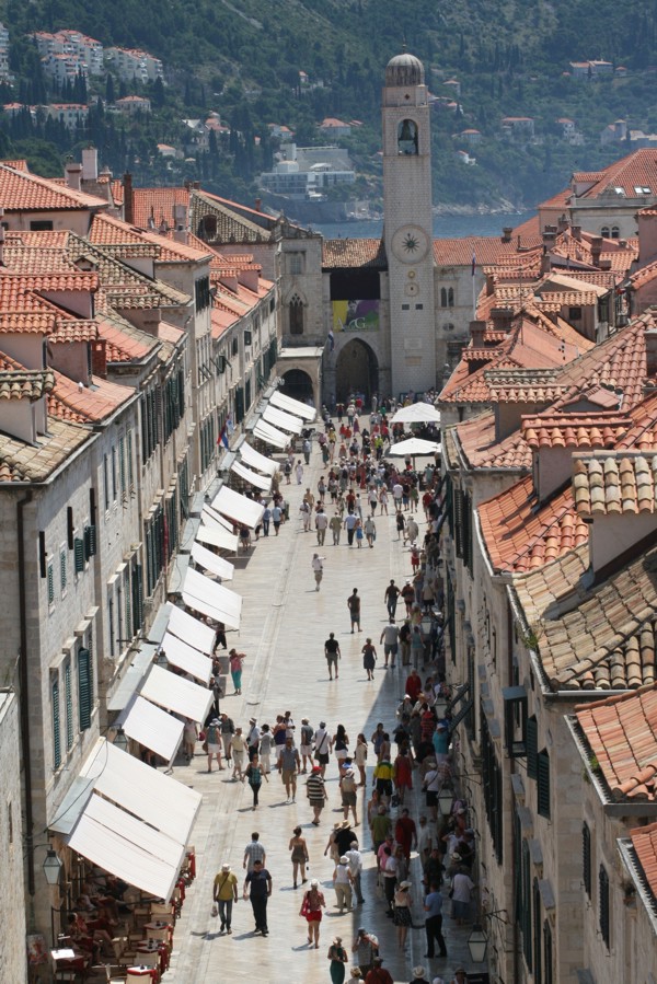 Der Stradun, die Hauptstrasse in Dubrovnik, 2012 © Heinz Ramacher Der Stradun, die Hauptstrasse in Dubrovnik