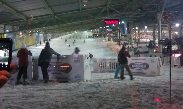 Skifahren in der Halle, 2013 © Heinz Ramacher FIS-Piste Snowworld Landgraaf
